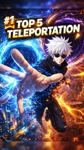 Top 5 Craziest Teleportation Techniques in Anime 🔥