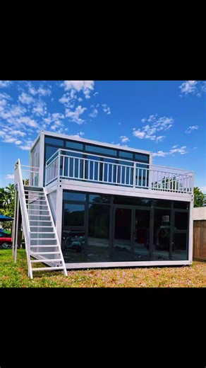 Construction modulaire préfabriquée #MaisonModerne #ConstructionModulaire #ImmobilierTogo #fyp