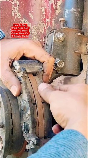 How To Stop Brake Noise Fast Part 20 | Brake Caliper Noise Fix & Rebuild Guide