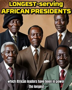 9.2K views · 135 reactions | Top 10 longest-serving African Presidents | We Love Africa | Facebook