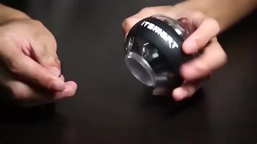 Gyro Ball With Carry Case Forearm Exerciser Gyroball Wrist Arm Trainer Exerciser 5 Led Gym Forearm Power Wrist Gyro Ball