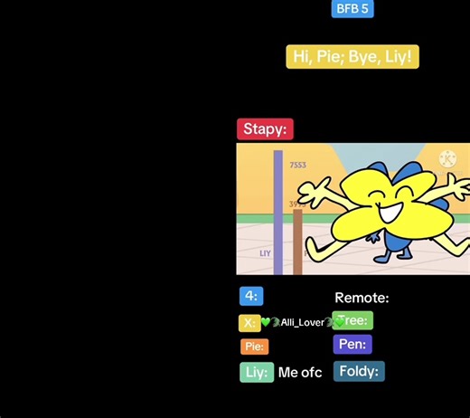 #duet with @Liy the Light Switch #bfdi Hey Pie, Bye Liy!