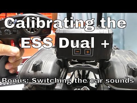 Sense Innovations Ess Dual Plus Calibration and Switching Car Sounds on Traxxas TRX4 Bronco