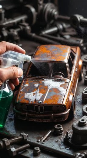 BMW New Model Car Rust Removal Transformation
