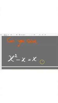 Simple Equation That Tricks Many Students