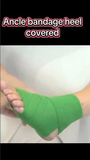 Double Bandage Technique for& Foot Injury | Professional Medical Care