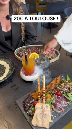 Menu 20€ à Toulouse : entrée   plat   cocktail au Manel