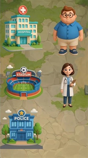 The doctor is heading to the hospital. #animation #cartoon #shortvideo