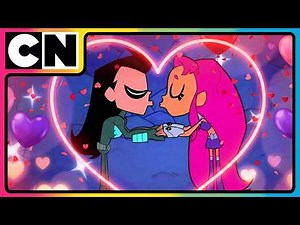 Raven & Beast Boy… IN LOVE?!💜😱| Teen Titans Go😍| Valentine's Special💘| Love Moments🌹| @cnindia ​