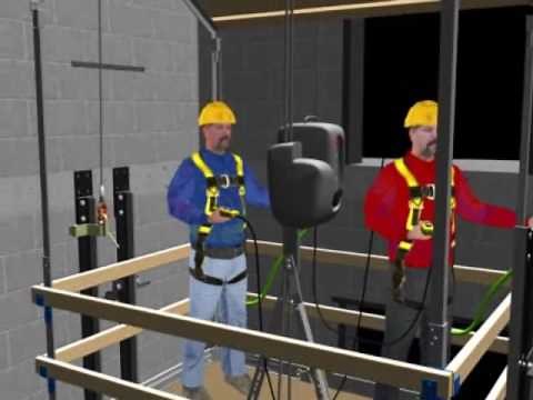 Scaffoldless Rail Installation Part 2 | Rail Hoisting | Wurtec