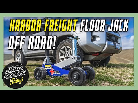Turn a Harbor Freight Floor Jack into an OFF ROAD BEAST!