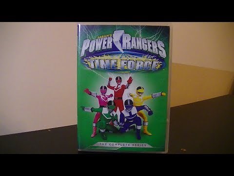 Power Rangers Time Force The Complete Series - DVD Unboxing!!