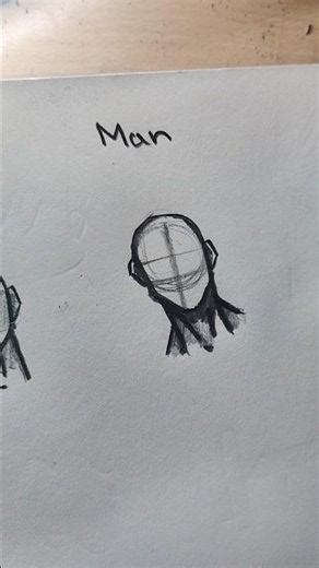 How to draw boy&man head✨ #drawing #tutorial #howtodraw #art #sketch #shorts