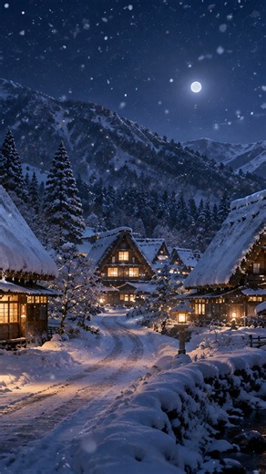Deep Sleep Japanese Ambient Music｜Snow Country Silence, Fukui, Japan