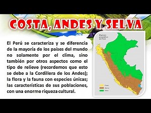 Costa, Andes y Selva - 4° Grado. I.E.P. San Roque de Campoy.