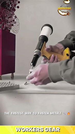 Handheld Electric Riveting Tool for Metal Assembly & Industrial Fastening in Professional Workshops