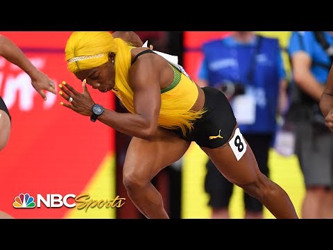 Shelly-Ann Fraser-Pryce destroys field in tone-setting 100m heat | NBC Sports