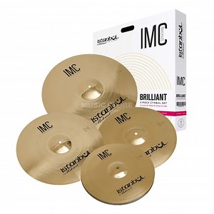 Istanbul Mehmet Cymbals IMC-B4 Cymbal Set Brilliant 14HH 16CR 18CR,...
