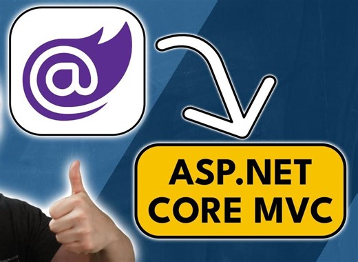 如何在 ASP.NET Core MVC 中使用 Blazor 组件？