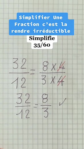 Comment simplifier une fraction - Astuces mathématiques