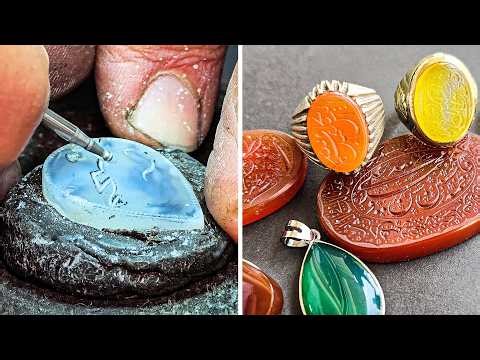 Agate Calligraphy Like You’ve Never Seen Before!✨