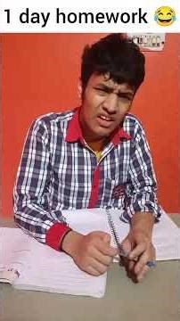 👉 “1 din ki chutti… aur double homework 😭😂”
