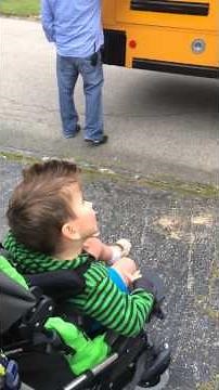 Max's First School Bus Experience
