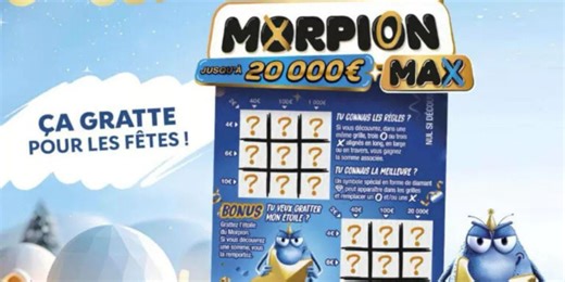 FDJ relance un jeu culte : le nouveau Morpion Max débarque avec une double grille, un symbole Diamant et un jackpot boosté à 20 000 €
