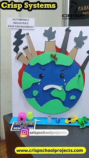 Global warming School Project | Climate change | Greenhouse effect | working model science project