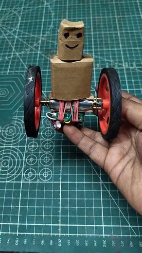 How to Make DIY Cheapest RC Robot at Home! 🤖 Cardboard Mini Robot #DIYRobot #Shorts #RCRobot