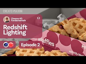 Episode 2 – Lighting – Cinema 4D Fundamentals: Makin’ Waffles