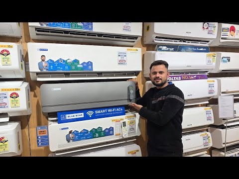 Smartest AC in India? Blue Star Iconia S Series 1.5 Ton Inverter AC Setup & Demo