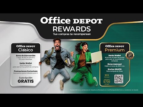 ¡Conoce Office Depot Rewards! 🤩