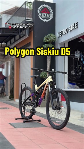 Polygon Siskiu D5 terbaru ready stock cahh😎😎🔥🔥 Sepeda Double Suspensi paling nyamann ya frame nya Siskiu😍🚀#metrobikeshopwlingi #tokosepedablitarterlengkap #metrobikeshop #siskiud5 #polygonsiskiud5