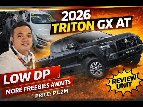 2026 NEW MITSUBISHI TRITON GX AT | NO EXCISE TAX | STARTS @ 1.2M SULIT NGA BA?