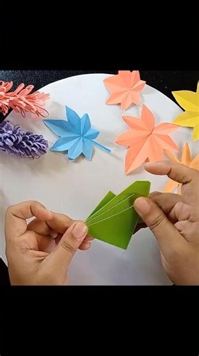Make Beautiful Paper Leaf I How to Make Easy paper Leaf