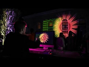 Hand Controlled Kaleidoscopic Projections | Processing + Mad Mapper + Leap Motion