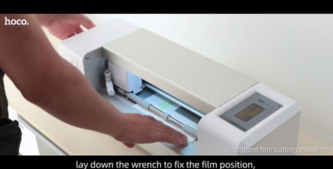 HOCO Intelligent film cutting machine for tpu screen protectors for cellphones, tablets, watchs White G001 L*W*H:55+3(button)*18*16cm