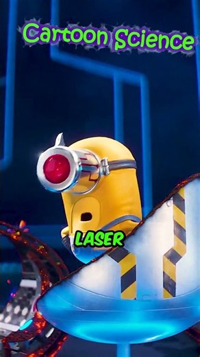 Mega Minion with Red Laser, and Spaceship with Blue?