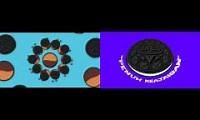 Mix of 2 videos from youtube : oreo flavors split pitch shifting