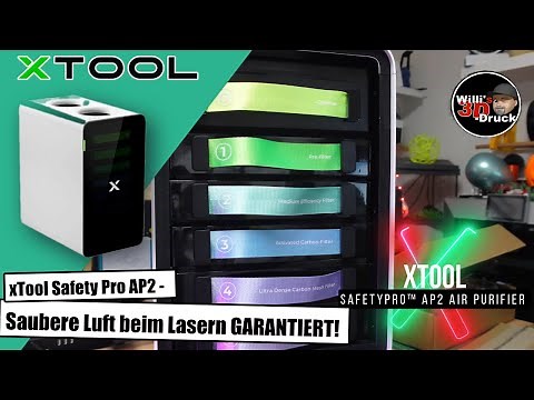 xTool Safety Pro AP2 - Clean air during laser cutting GUARANTEED!