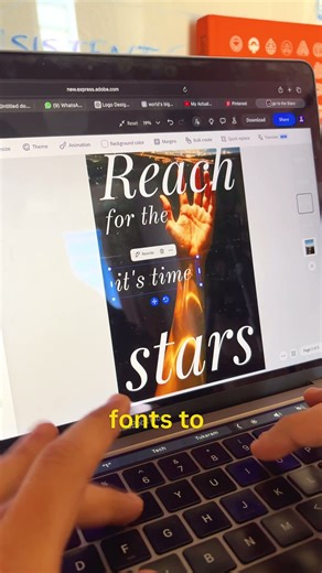 Designing a poster using Adobe Express. #design #posterdesign #graphicdesign #designer #logo #adobe