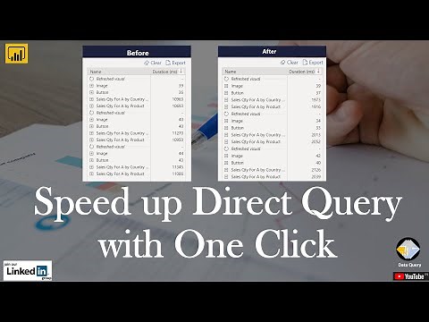 Speed up Power BI Direct Query with One Click