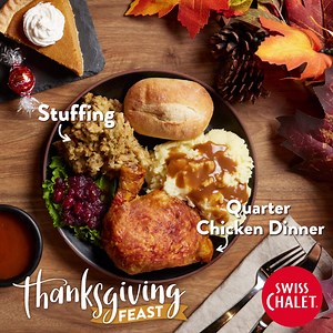 4.2K views · 126 reactions | Hey Canada! Have you tried our Thanksgiving Feast yet?  | Swiss Chalet | Facebook