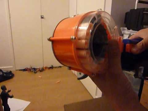 How to load Nerf Raider CS-35 Gun Cartridge