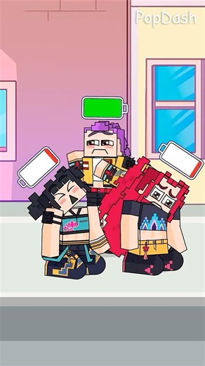 Rumi vs Lily Lovebraids x Rory Redcape – The Clash That Changed Everything! #minecraft #shorts