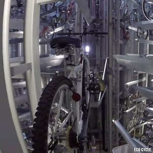 166K views · 5K reactions | This bike system can store over 200 bikes underground | Interesting Engineering | Facebook