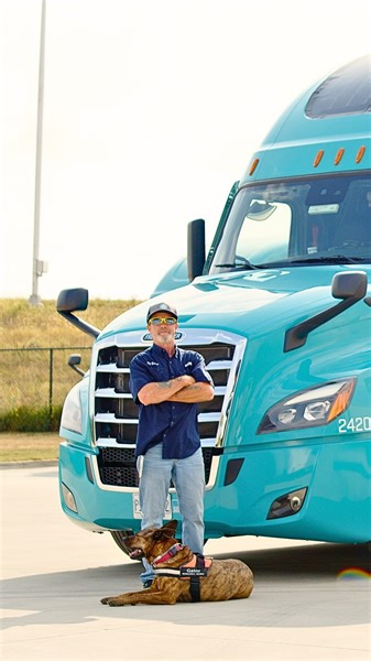 Battling the elements, securing loads, and conquering the road—trucker resilience in action! 🚛💪 “I don’t like the extreme heat. I don’t like the freezing, freezing cold. When you’re out there having to do that work, you still got to be out there securing your load.” #OTRlife #TruckersLife #ThankATrucker #Freight #GPTransco | GP Transco: Trucking Company