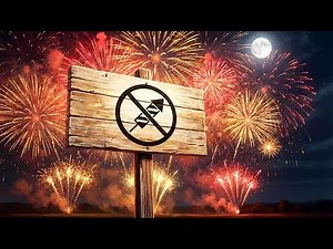 Zákaz ohňostrojů v Česku 2025 !!!