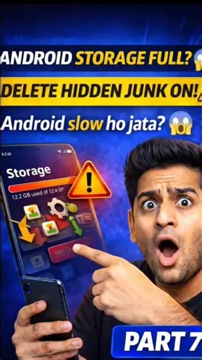 Android ka ye Storage Setting ON hai to Phone Slow ho jata hai 😱 | Stop Storage Lag | Part 7#shorts
